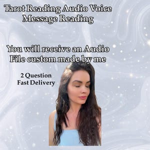 Tarot Reading | Personalized Written  (Audio Recording) 2 Question