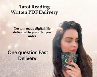 Lettura dei tarocchi scritta in PDF personalizzata nella stessa ora