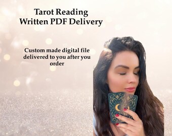 Lettura dei Tarocchi con 3 Domande Scritta in PDF Personalizzata nella Stessa Ora