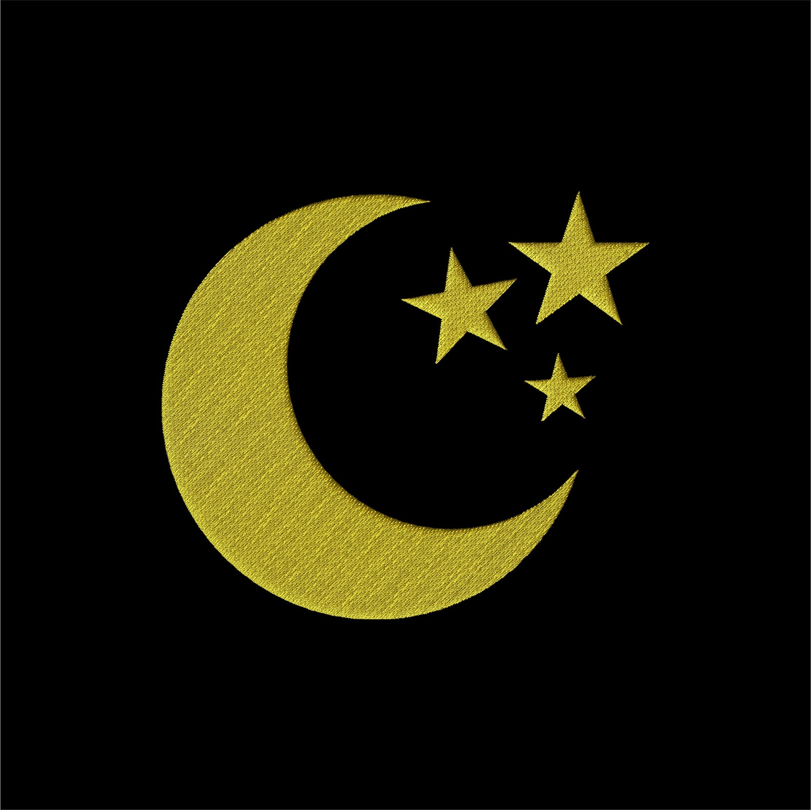 Moon and stars embroidery designs machine instant digital  etsy Moon and stars embroidery designs machine instant digital  etsy