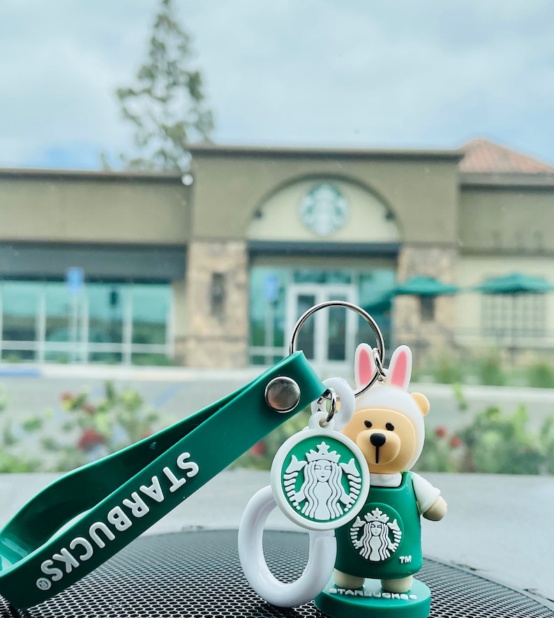 Starbucks bear Keychains