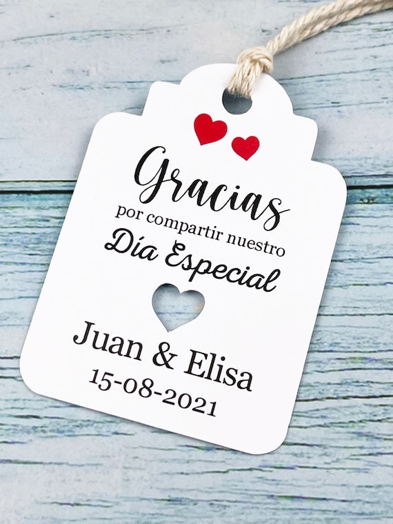 100 Piezas De Etiquetas Con Forma De Corazón, Etiquetas Para