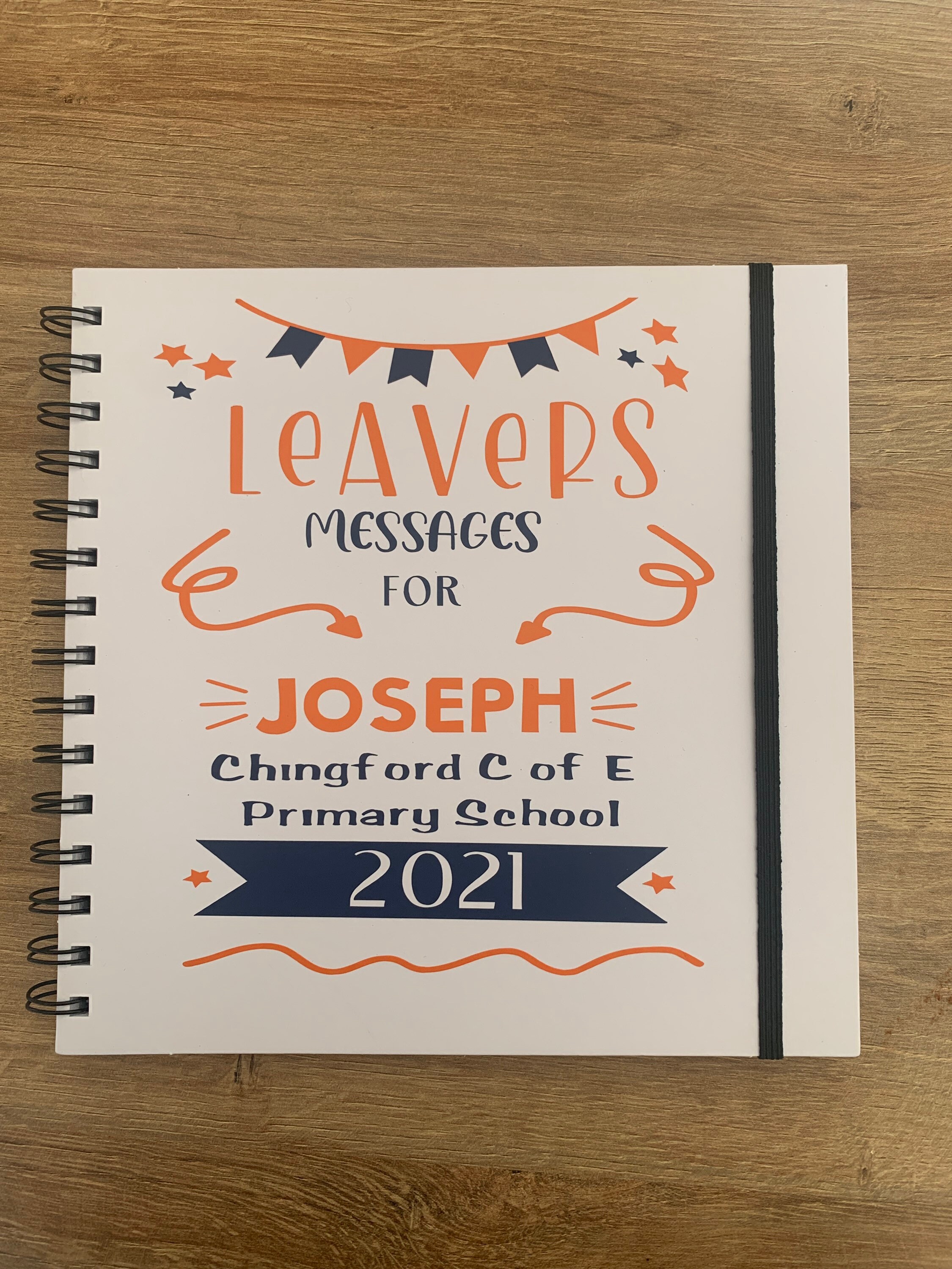 Messages for a school leavers notebook personalised notebook Etsy