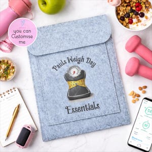 Weight Loss Help - Organisational Folder - Weigh Day Essentials - slimming journey - personalised folder
