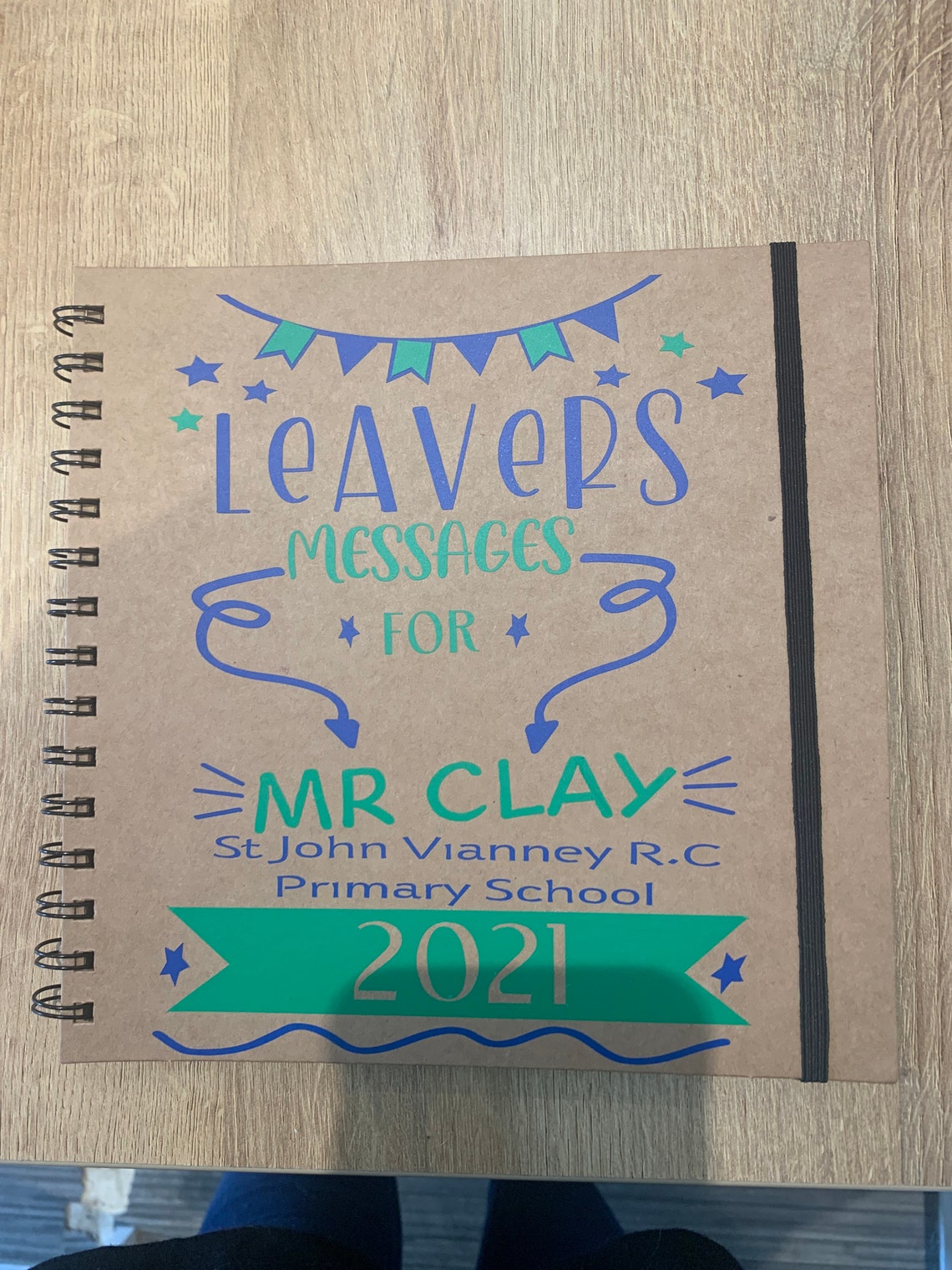 Messages for a school leavers notebook personalised notebook Etsy