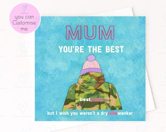 Funny Mum Card | You’re The Best But… Greeting Card | Rude Humour Birthday Card | Cheeky Mother’s Day Card | Novelty Mum Card UK