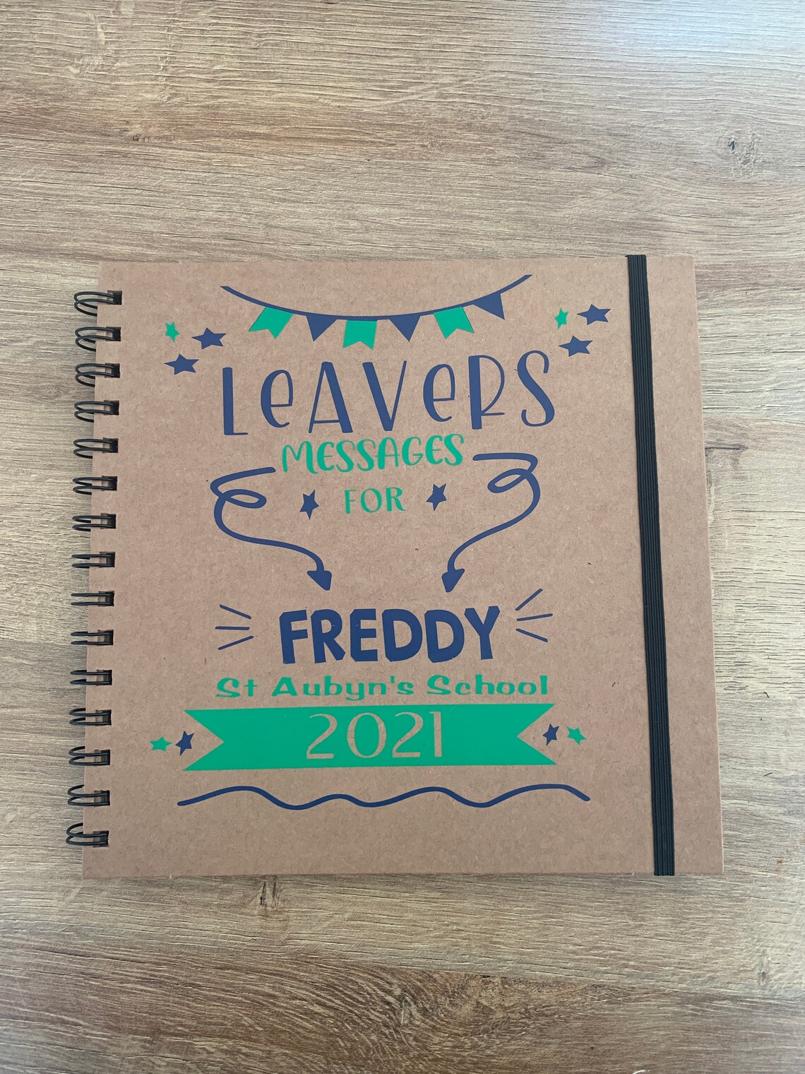 Messages for a school leavers notebook personalised notebook Etsy