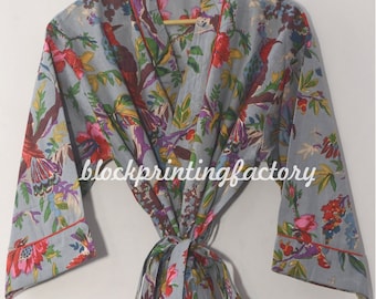 Beautiful Cotton Luxury Kimono, Cardigan Kimono, Bikini Cover Up, Long Cotton Kimono, Summer Wear Robe, Beach Cover up