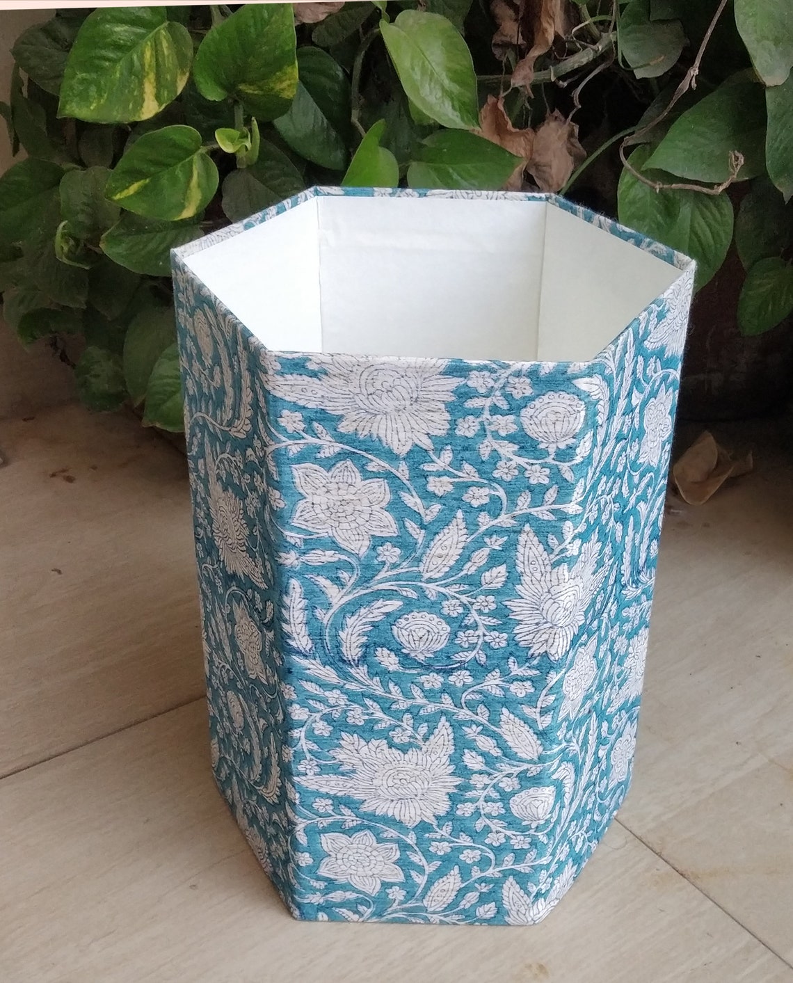 Waste Bin study room dustbin hand made printed waste bin Etsy