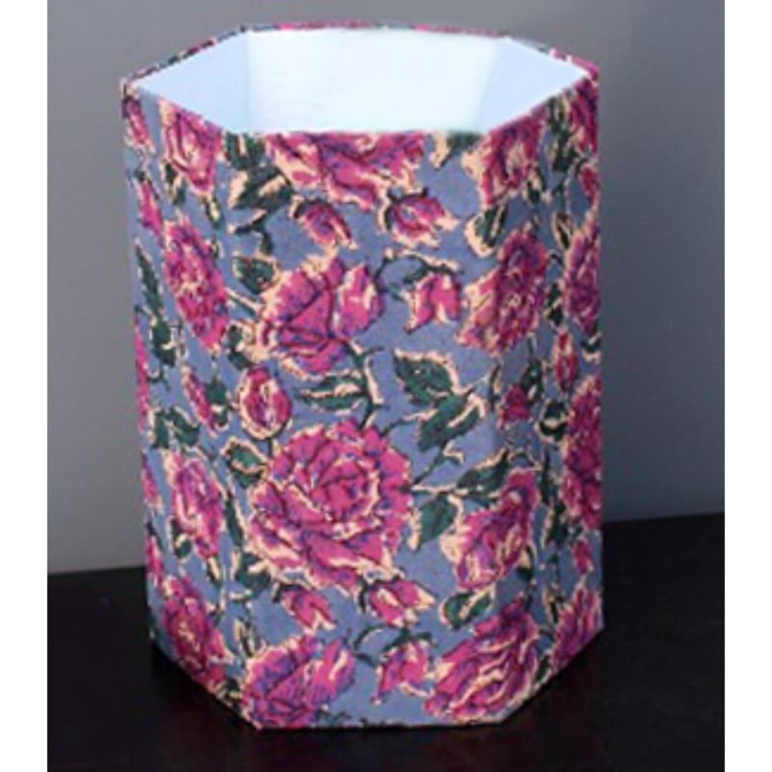 Waste Bin Study Room Dustbin Waste Bin Handmade Decorative Etsy