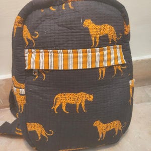 Cartable en coton matelassé, sac de voyage élégant, style bohème, sac pour ordinateur portable léger et respectueux de l'environnement, sac fourre-tout indien fait main.