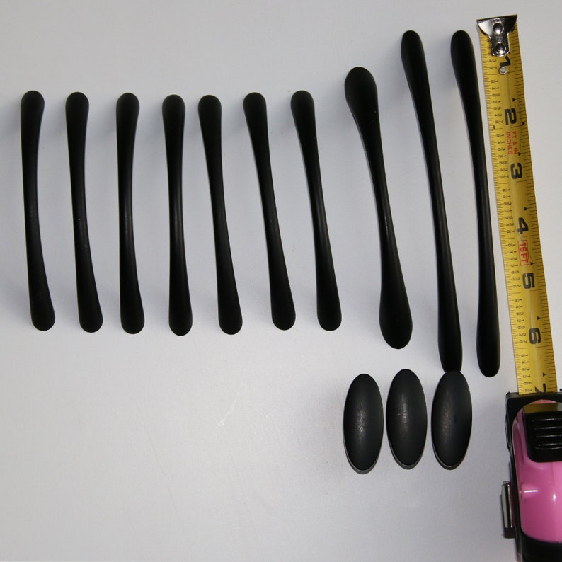 Curve Bow Cabinet Handle Pull Black Rustic Kitchen Cabinet Pull Handle Door Handles Dresser Handles Drawer Pull Handles Furniture Hardware