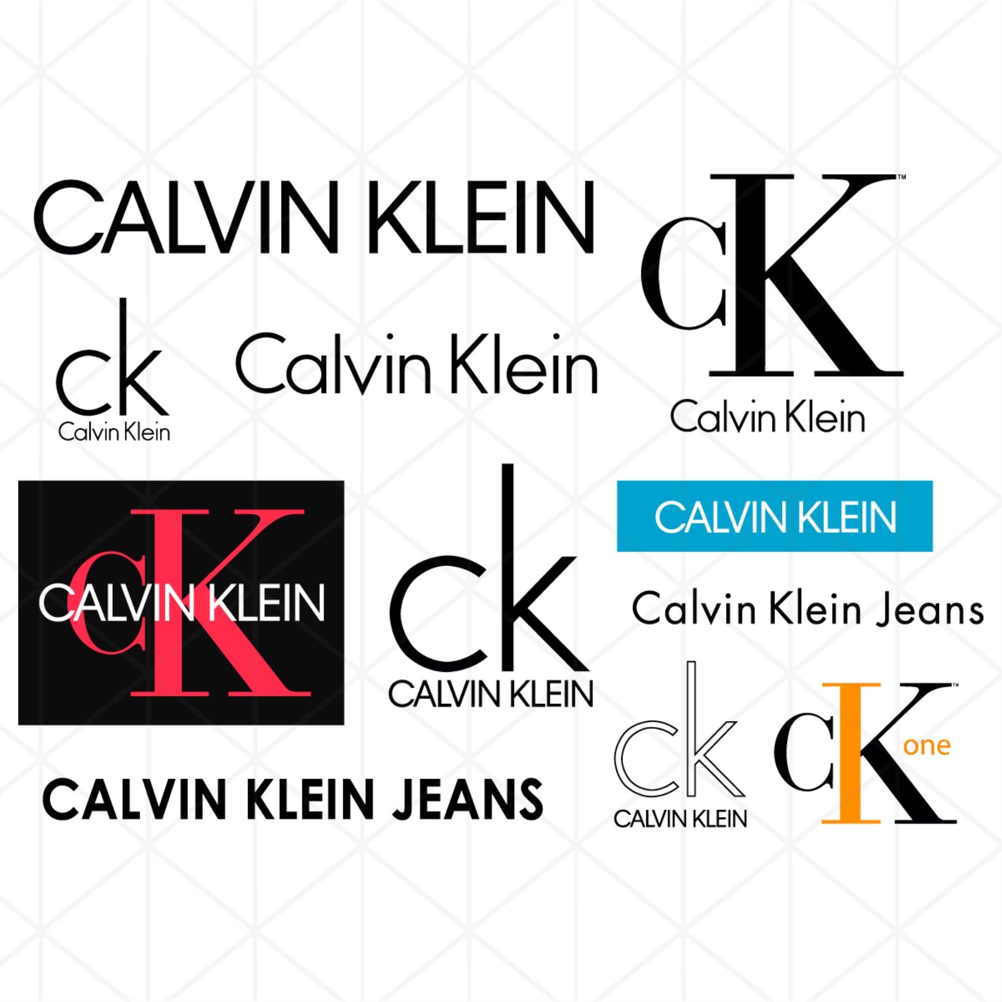 Calvin Klein Logo Svg Bundle Trending Svg Calvin Klein Logo | Etsy