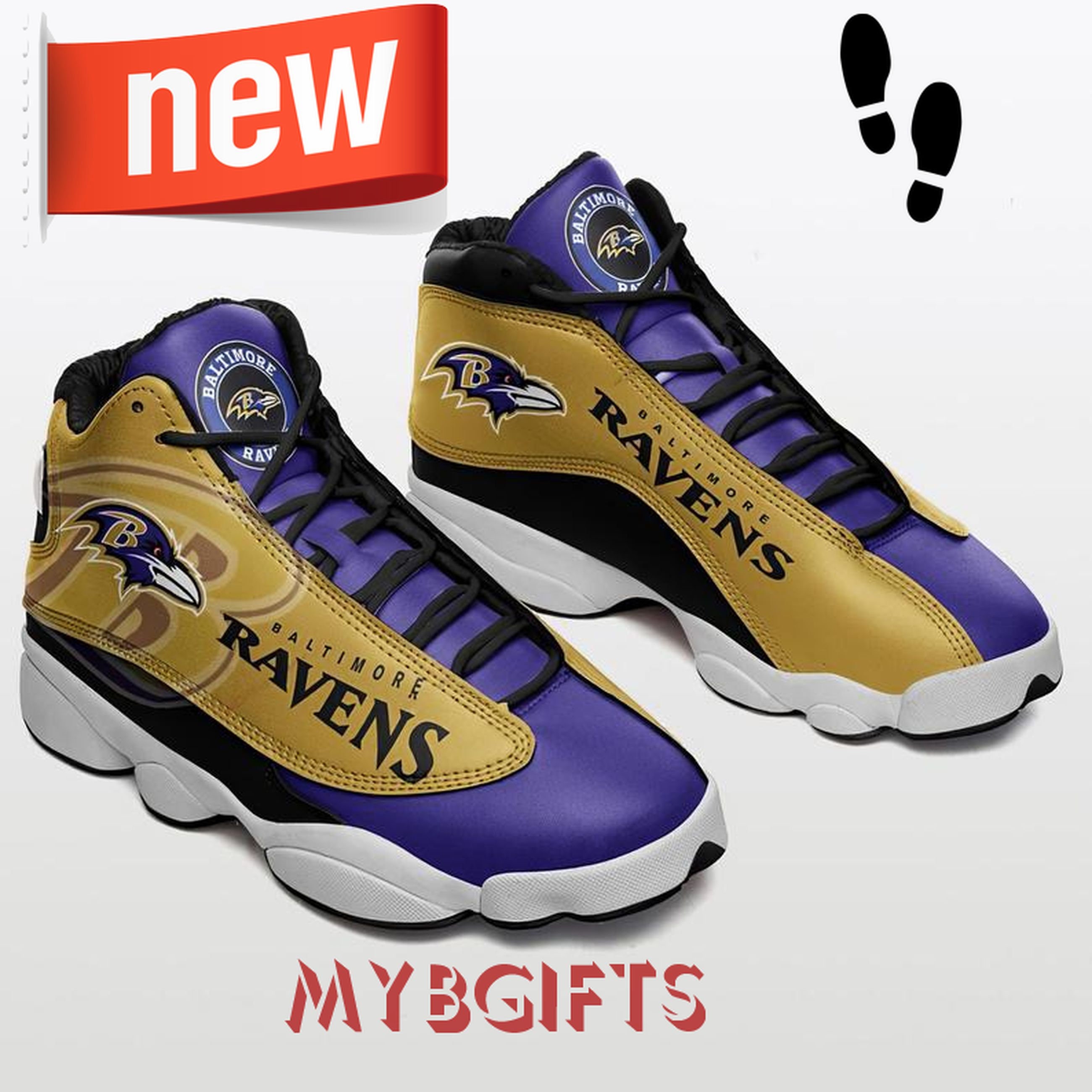 Baltimore Ravens JD13 Shoes-Baltimore Ravens NFL | Etsy