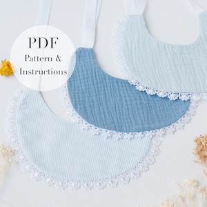 Baby Lätzchen Schnittmuster & Anleitung: Easy Beginner Project (PDF Download)