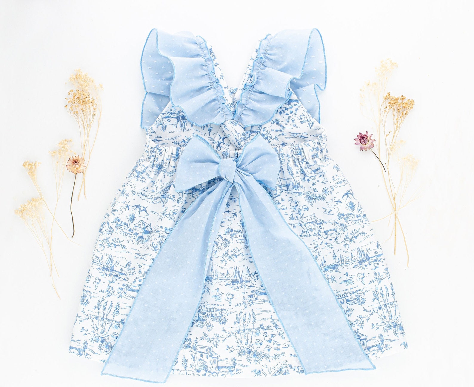 Ruffle Dress PDF Sewing Pattern: Baby, Toddler & Kids (1-10 Years) - Etsy