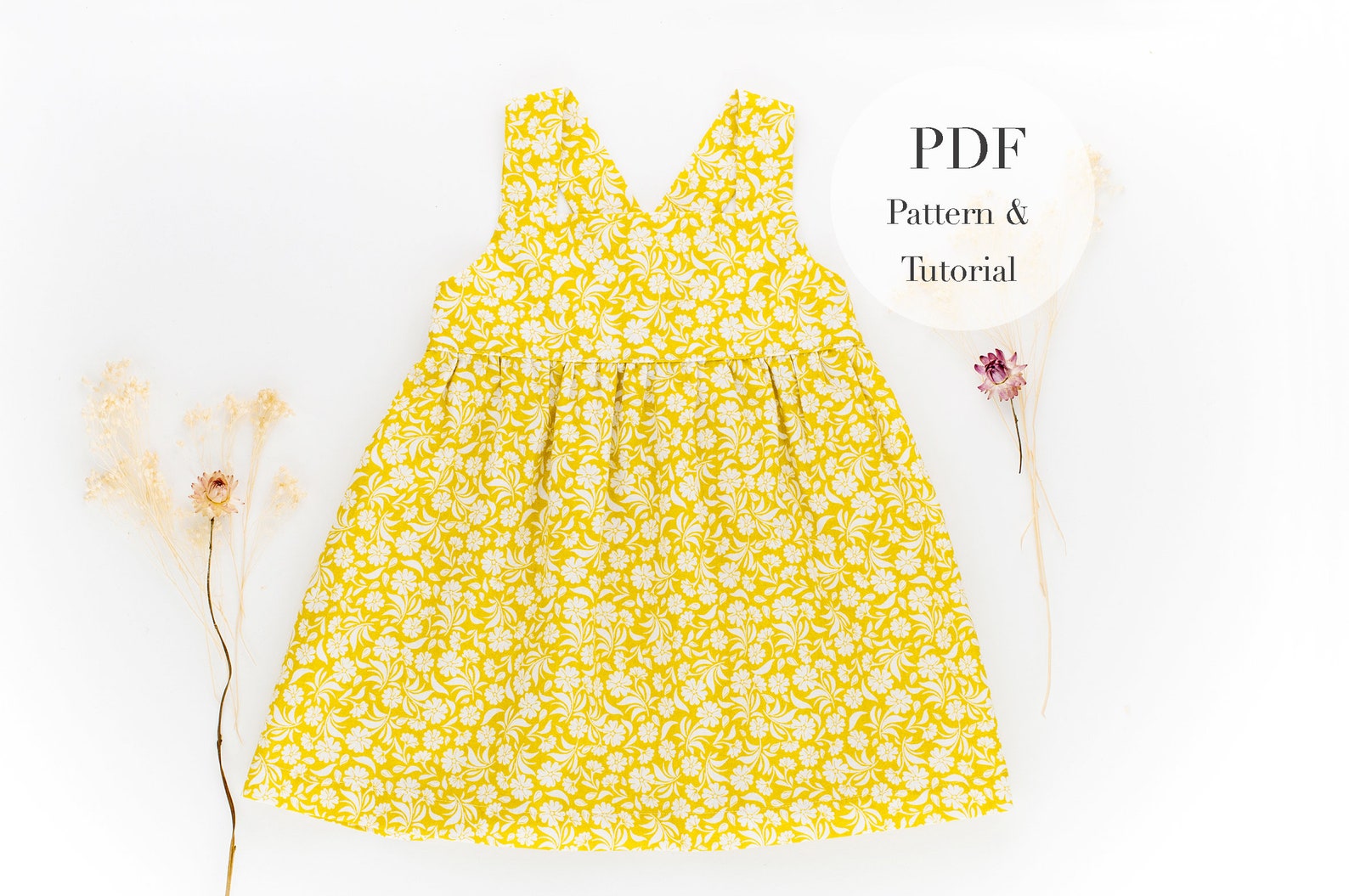 Ruffle Dress PDF Sewing Pattern: Baby, Toddler & Kids (1-10 Years) - Etsy