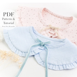 Peter Pan Baby Collar Sewing Pattern (18-36 months) (PDF Pattern)