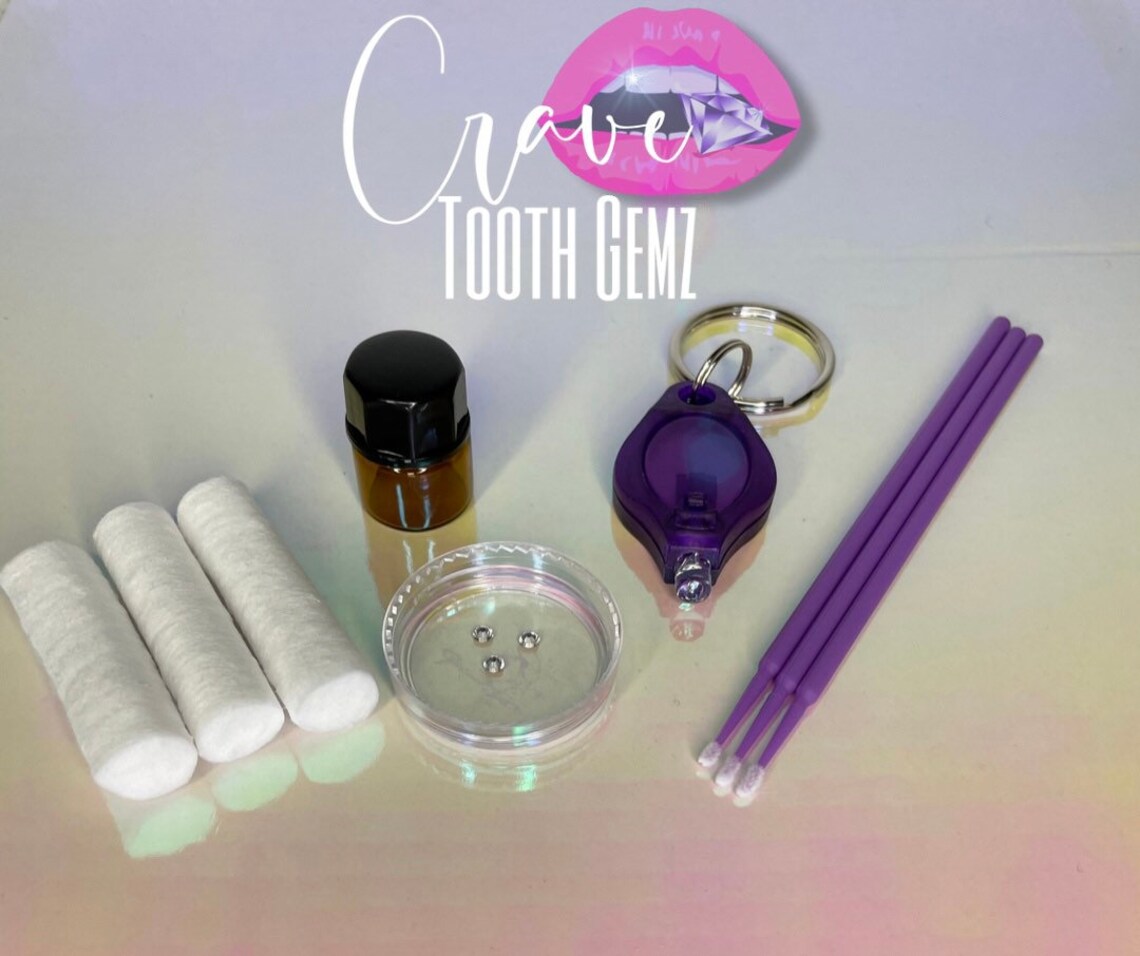 Tooth Gem DIY Kit Etsy