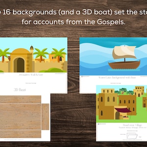 Small 12 Disciples Paper Dolls, Historically Accurate Bible ...