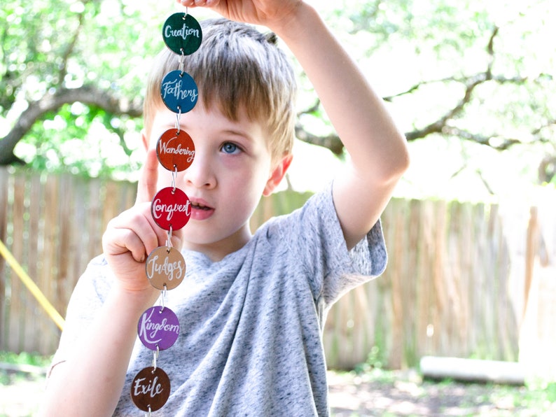 Bible Garland Bible Story Path Garland Bible Education Etsy