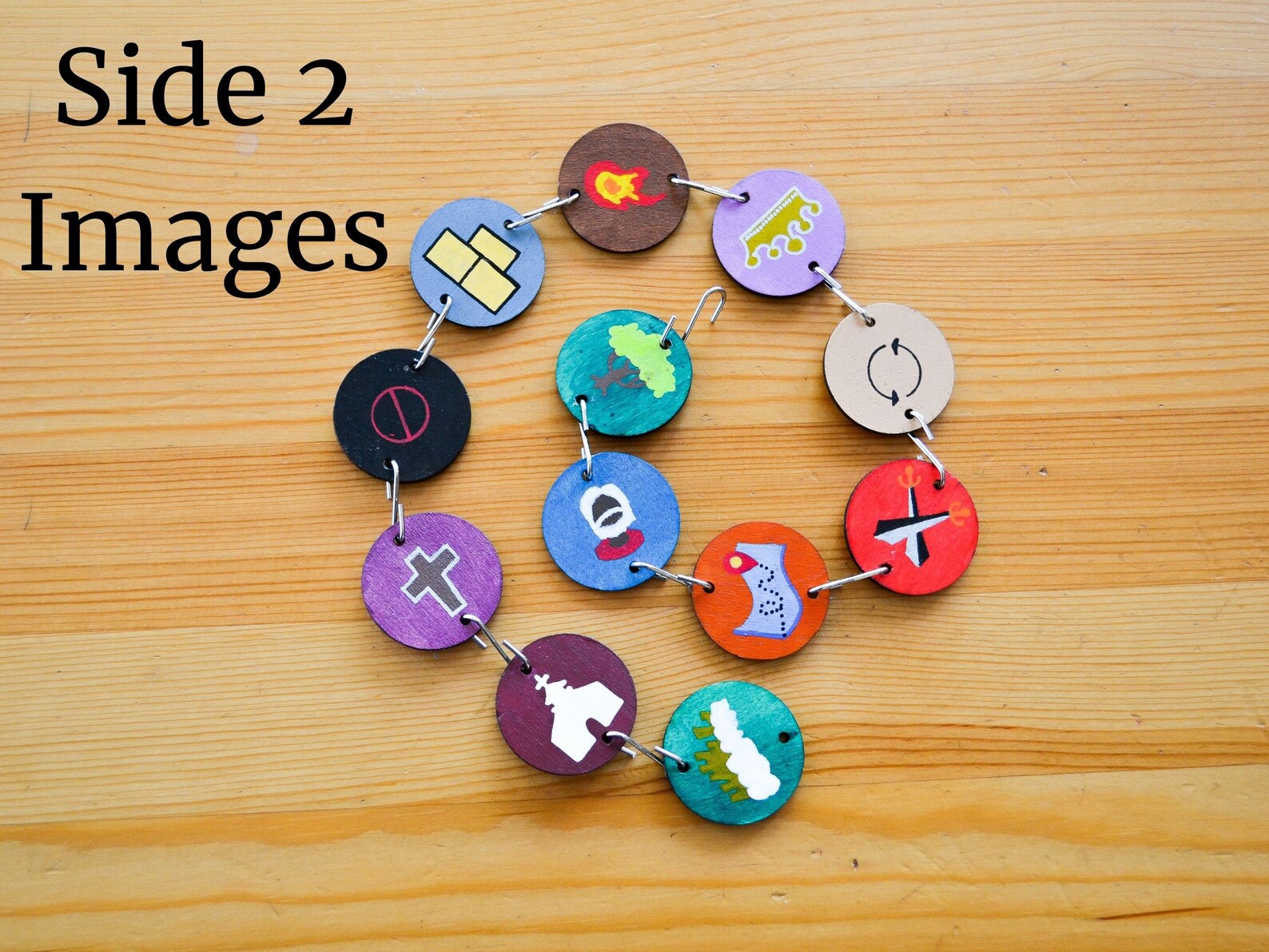 Bible Garland Bible Story Path Garland Bible Education Etsy