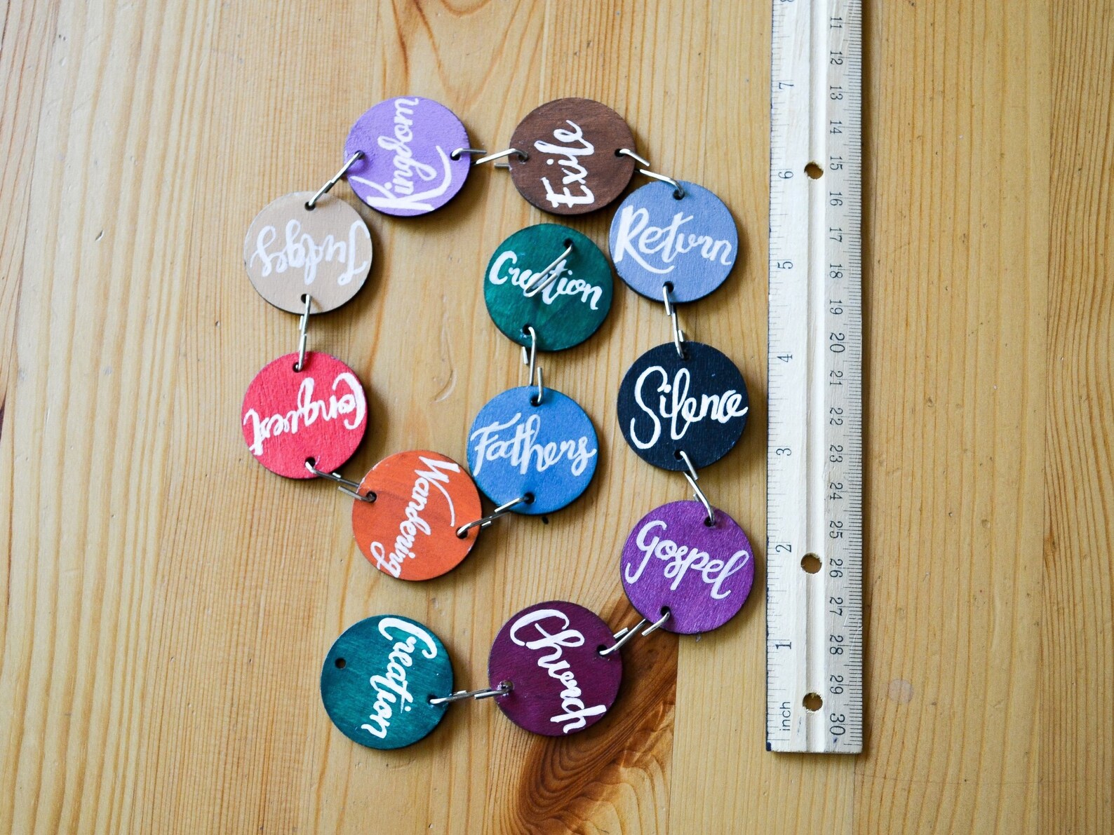 Bible Garland Bible Story Path Garland Bible Education Etsy