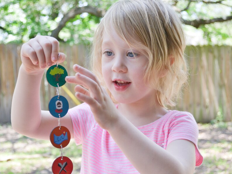 Bible Garland Bible Story Path Garland Bible Education Etsy