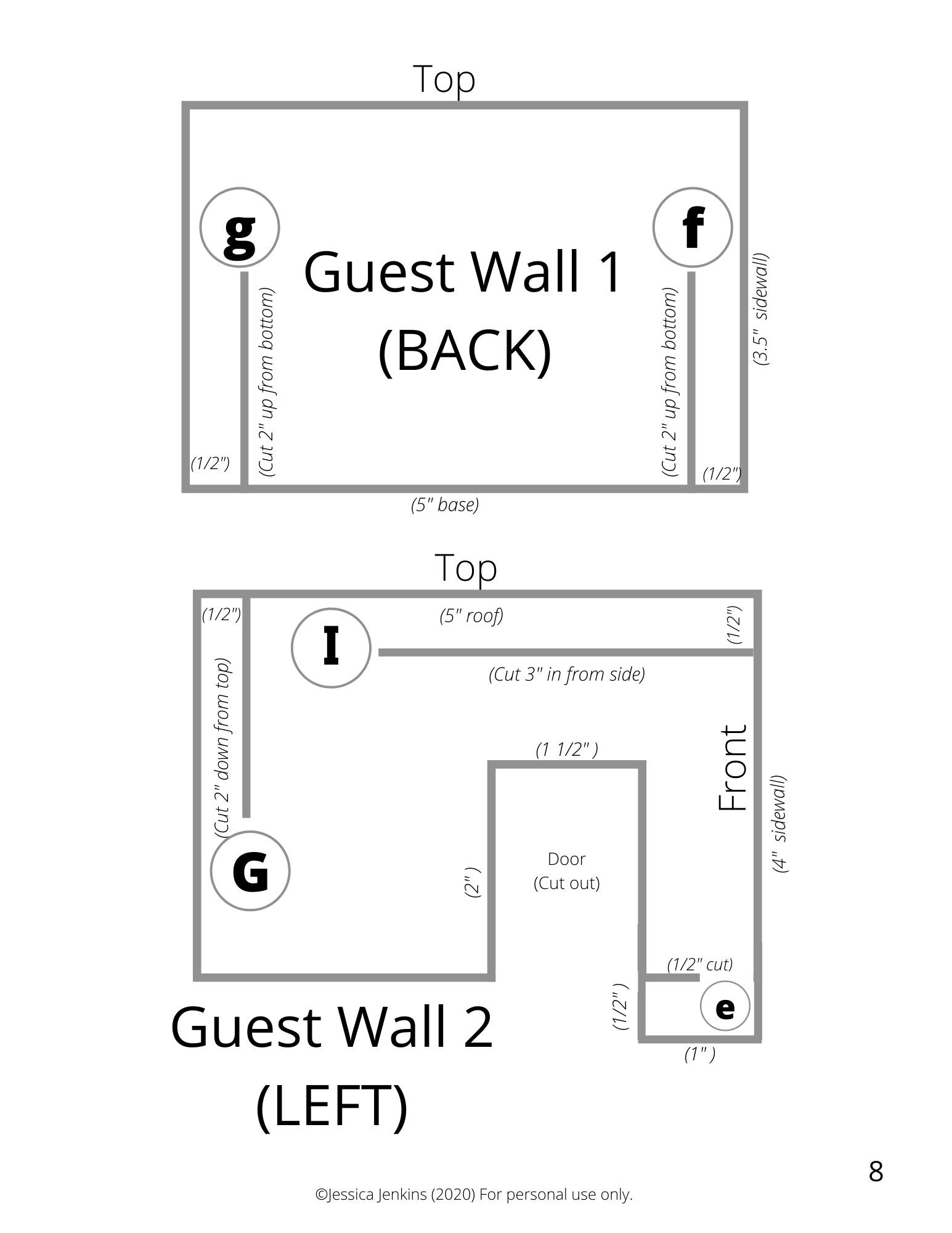 Historical Nativity House PLANS, 1st Century House Plans, Doll House