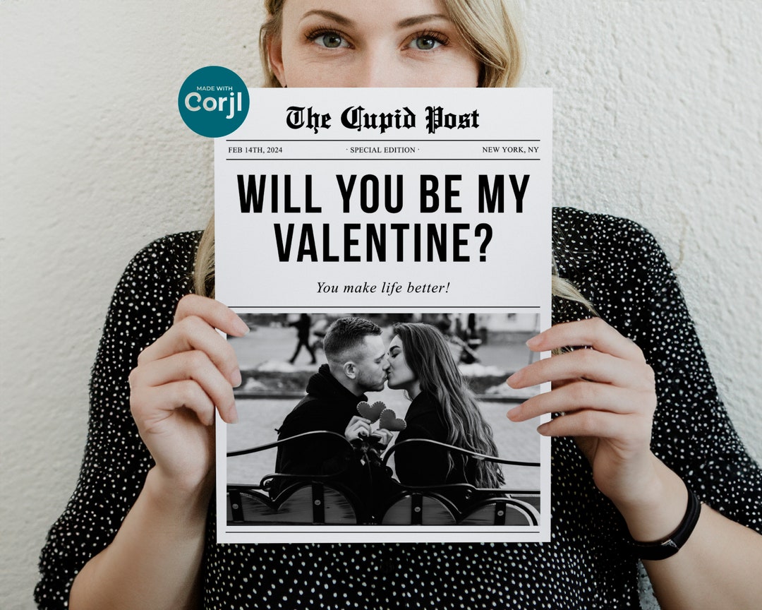 Valentines Cupid Post Newspaper Valentises Day Newspaper Template Valentines Cupid Post Newspaper Valentises Day Newspaper Template