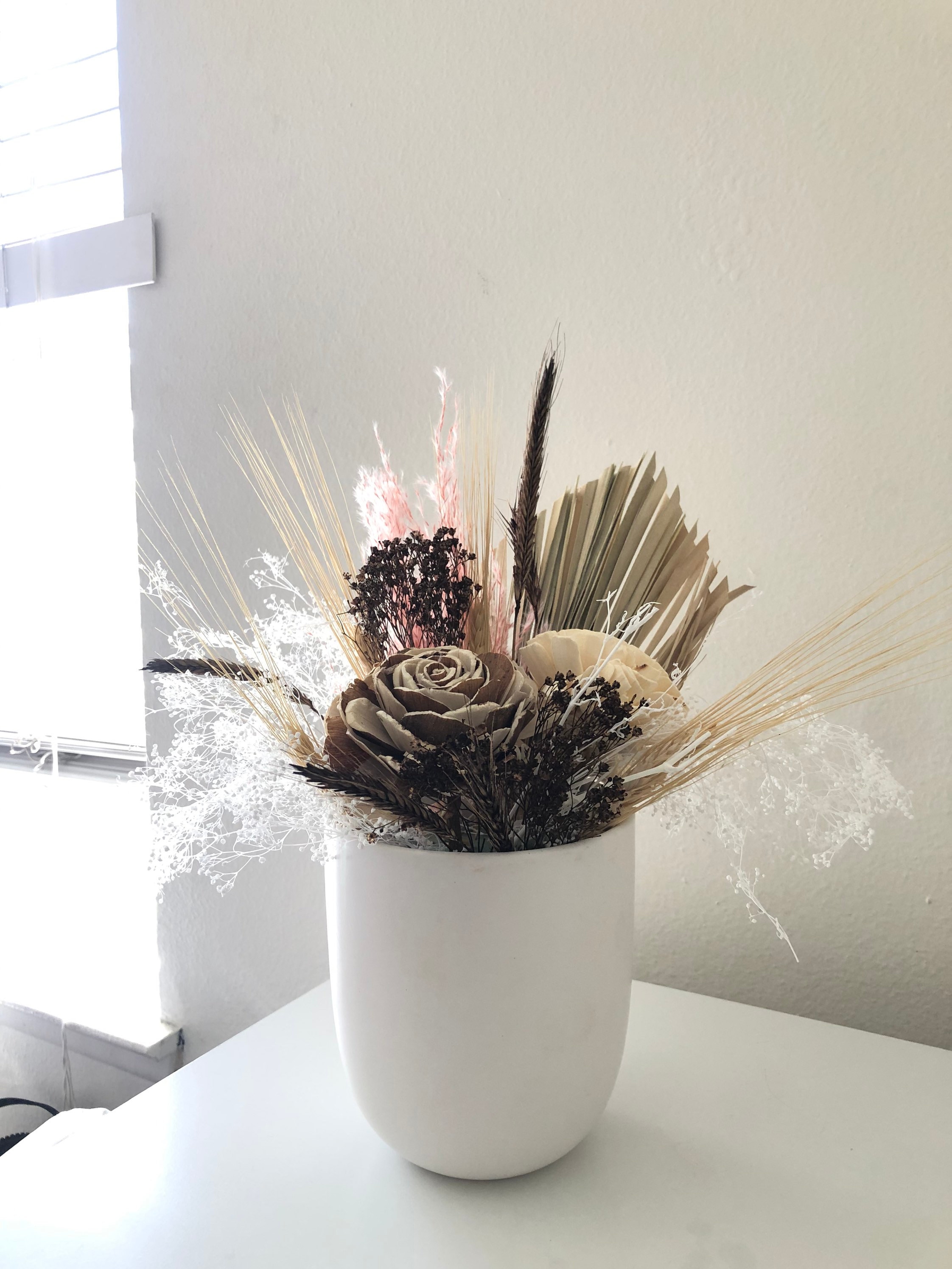 Dried floral arrangement | Etsy