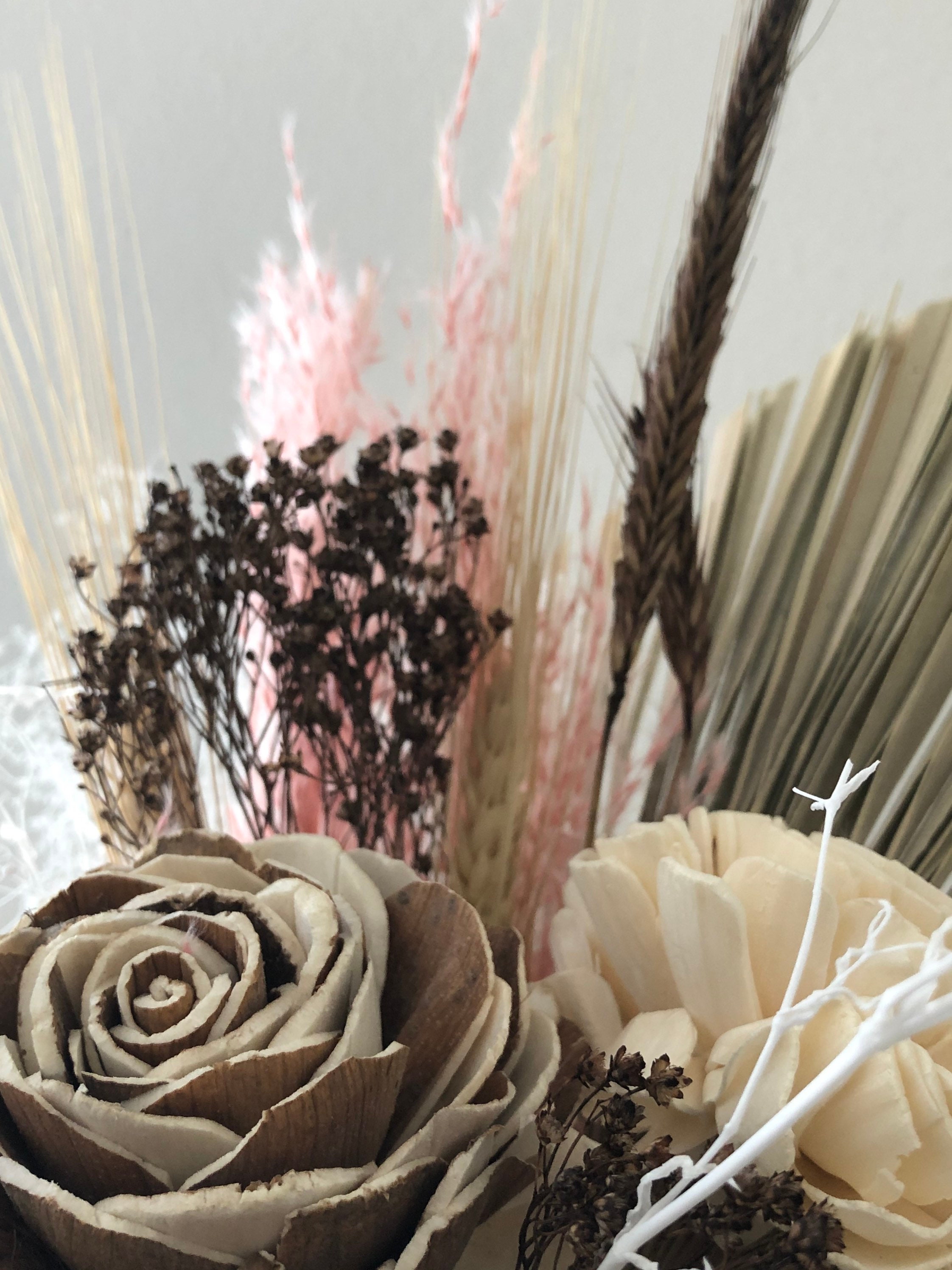 Dried Floral Arrangement Etsy