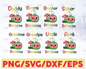 Download Cocomelon Birthday Svg Etsy