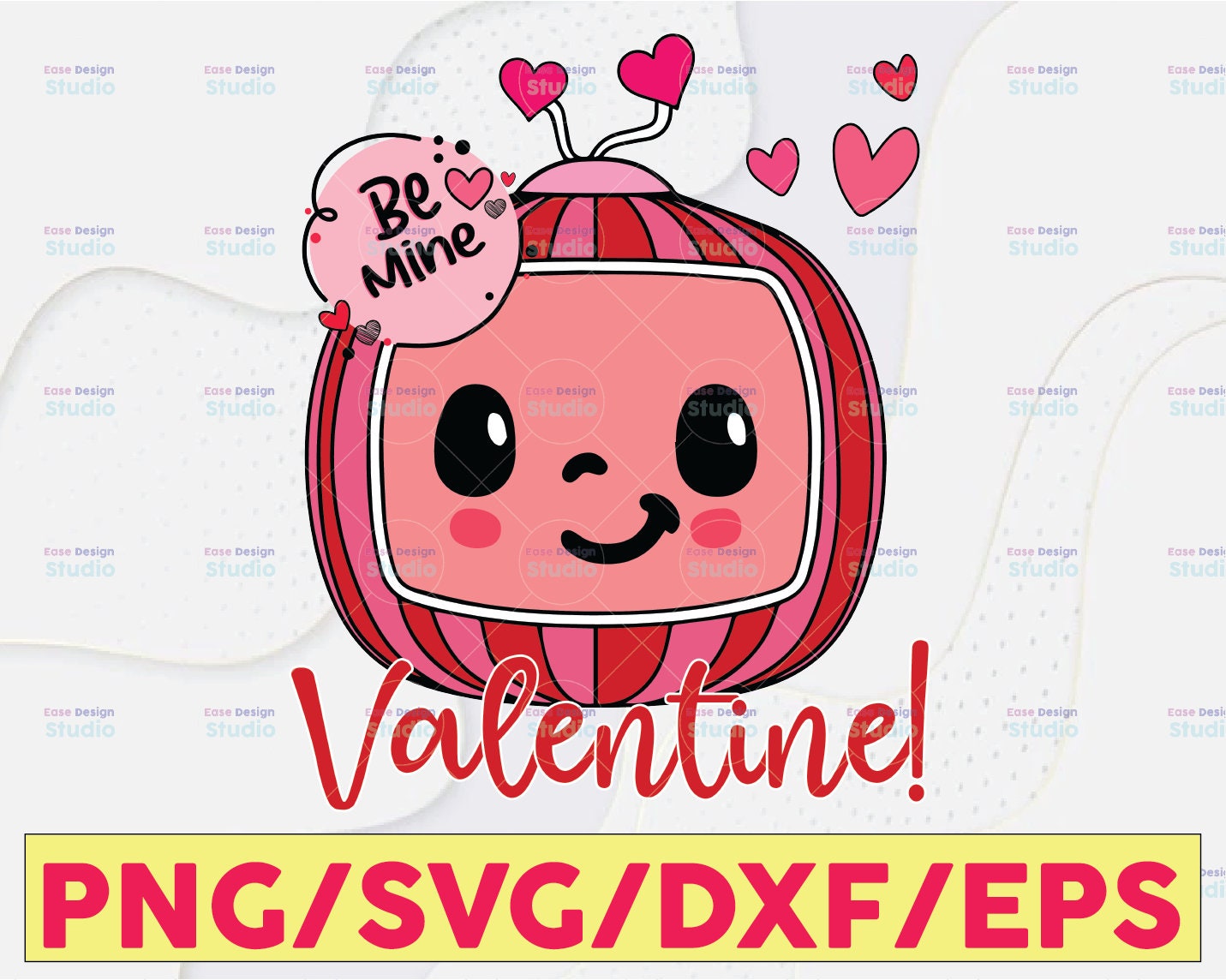 cocomelon valentine's day shirt