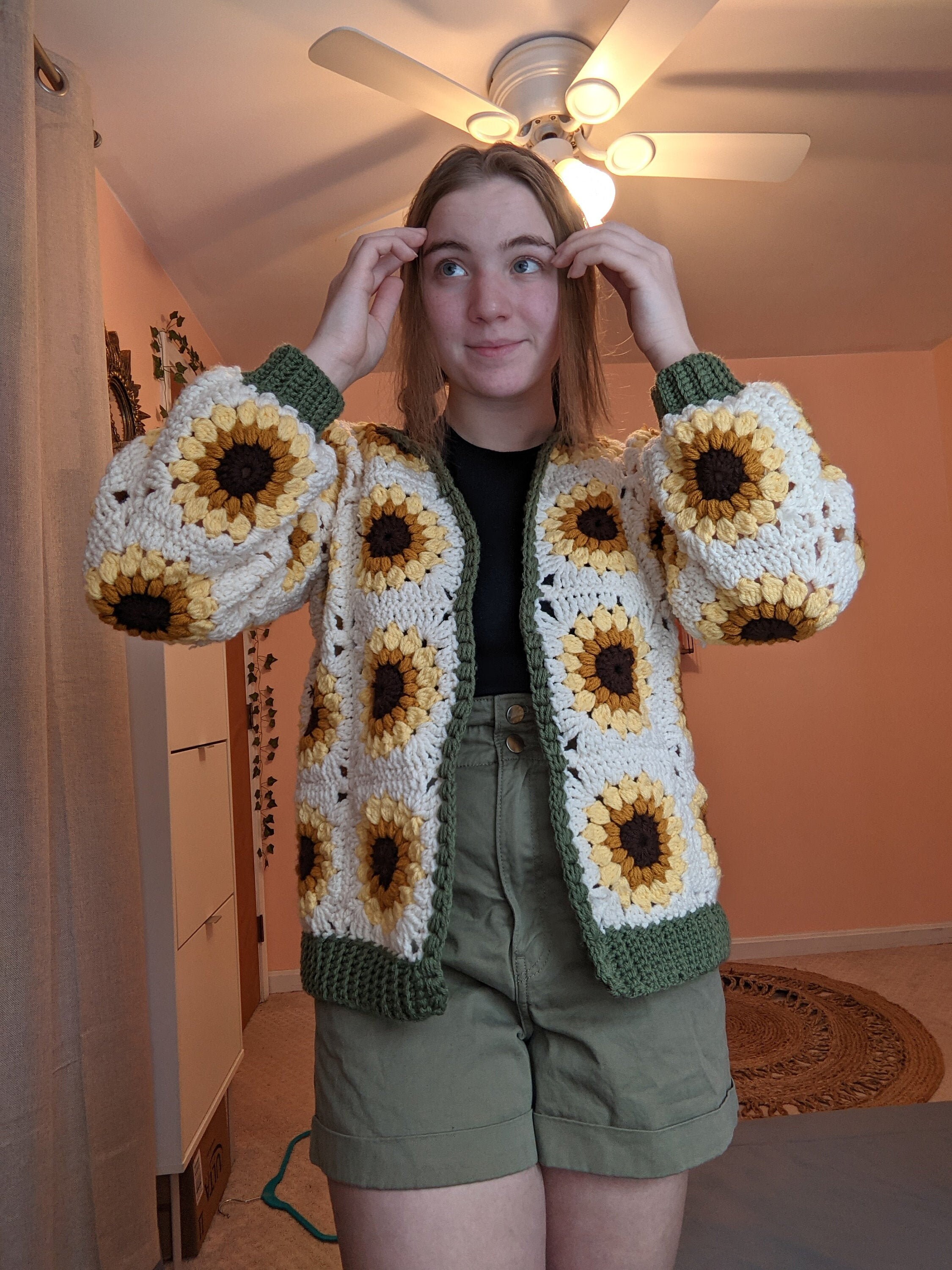 Sunflower cardigan sale
