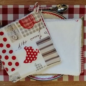 Multi-purpose towel: hand towel, table hand wash towel, tea towel, guest towel, cotton, sponge, canteen towel