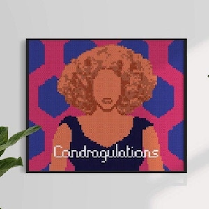 Rupaul&#39;s Drag Race Cross Stitch Pattern