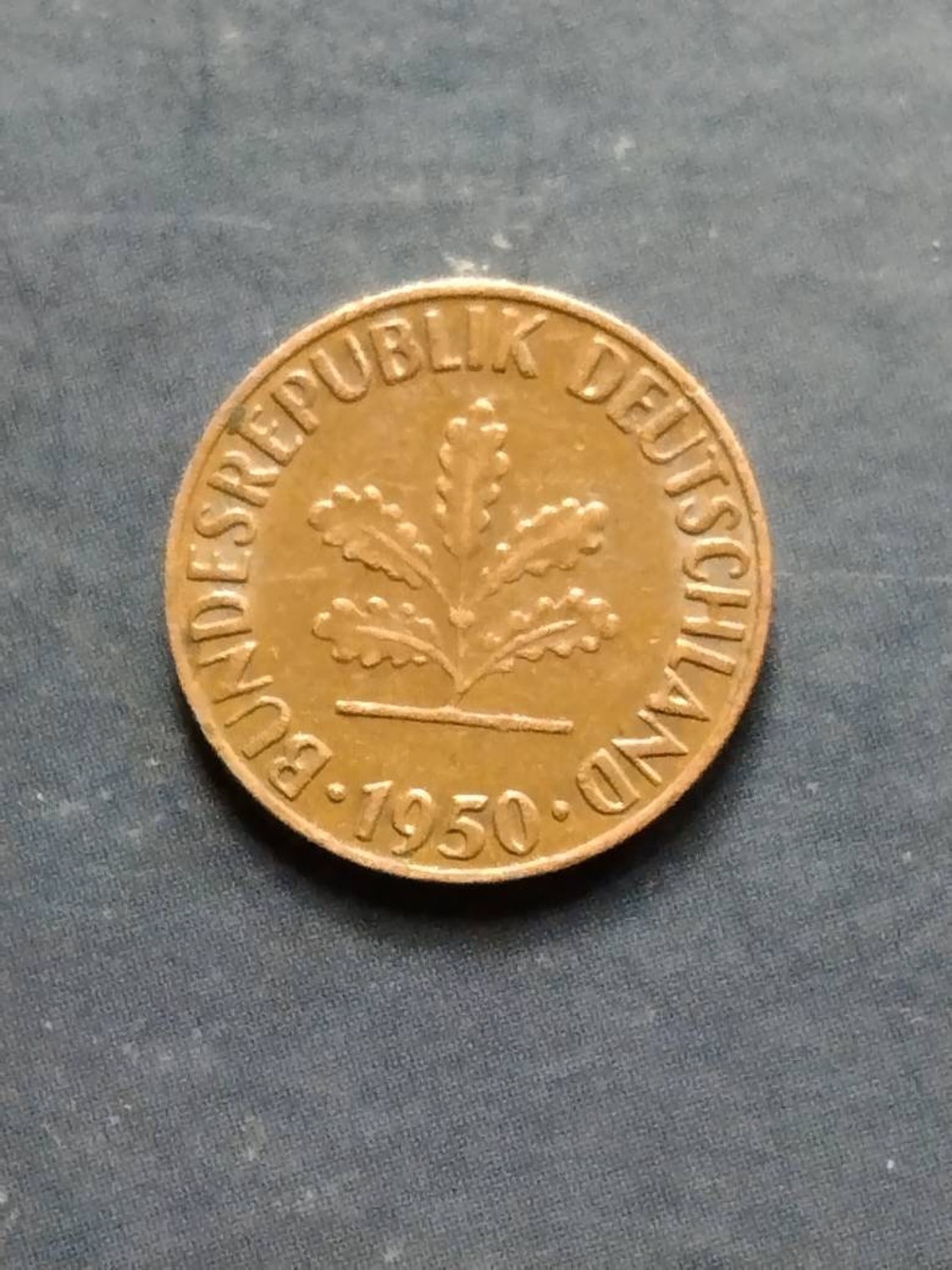 1 Pfennig 1950 F proof coin in nice and rare condition Etsy 1 Pfennig 1950 F proof coin in nice and rare condition Etsy