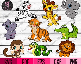 Download Baby Safari Svg Etsy