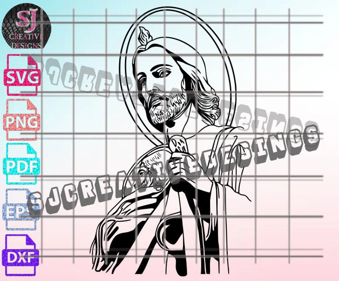 St Jude Thaddeus Svg,san Judas Svg,san Judas Tadeo Vector,jude the ...