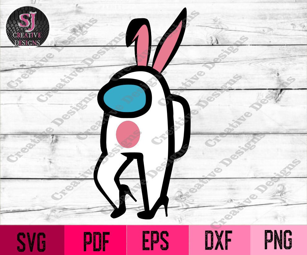 Download Playboy bunny among us svg among us bunny svg among us | Etsy