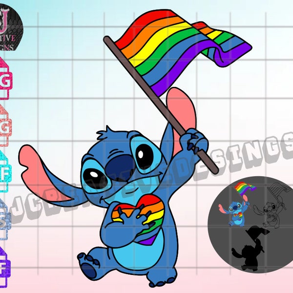 stitch gay pride svg, gay pride svg, pride svg, stitch svg, pride stitch svg, equality stitch svg, love is love svg, stitch svg,stitch,pride