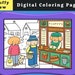 Digital Coloring Pages, Coloring Files, Cute Coloring Pages, Fluffy ...