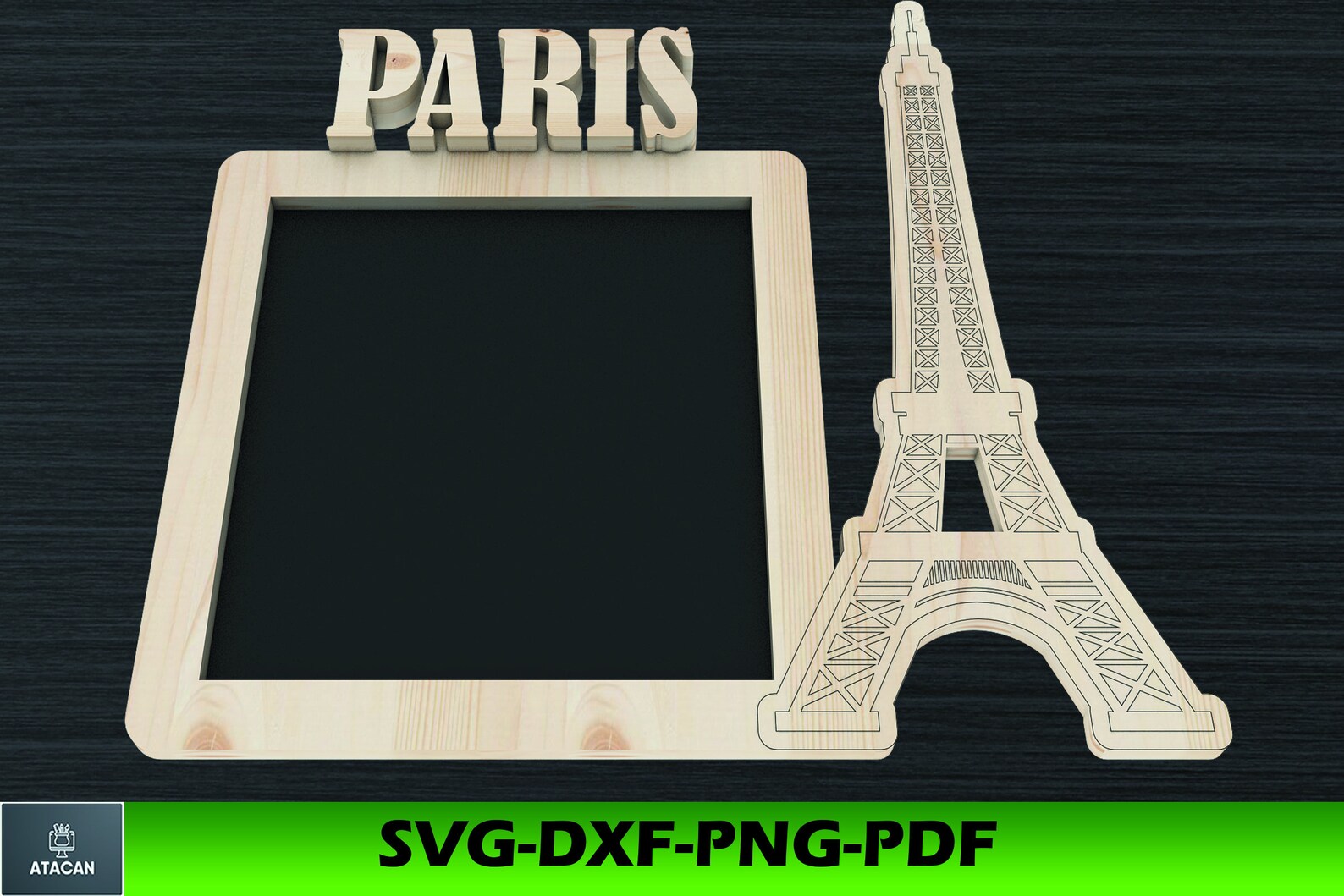 Paris Frame Svg Cut Paris Laser Cut Pic Paris Photo Frame Etsy