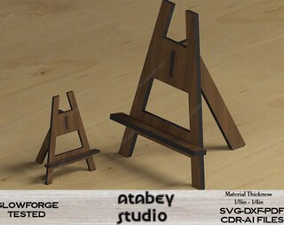 3 Supporti Metallici Per Display – 15,2 Cm, Cavalletti Da Tavolo In Ferro Per Esporre Piatti, Cornici, Vinili, Libri (Nero)
