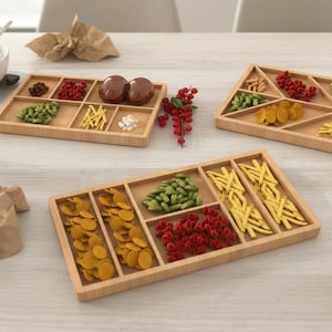 Charcuterie Board SVG, Laser Cut Serviertablett-Datei für Glowforge, DIY Hochzeitsgeschenk, geteiltes Käsebrett CNC-Muster 486