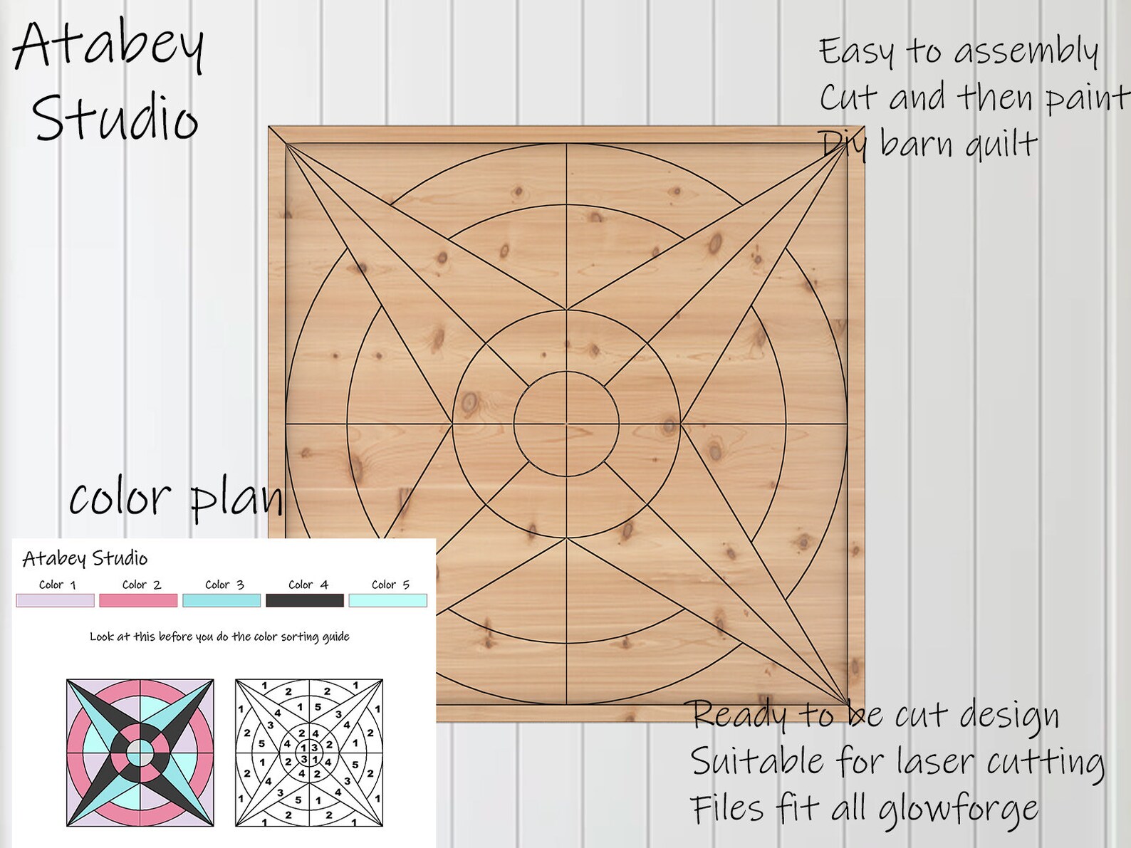Quilt Laser Cut File traditional Wood quilt pattern for Lasers Etsy