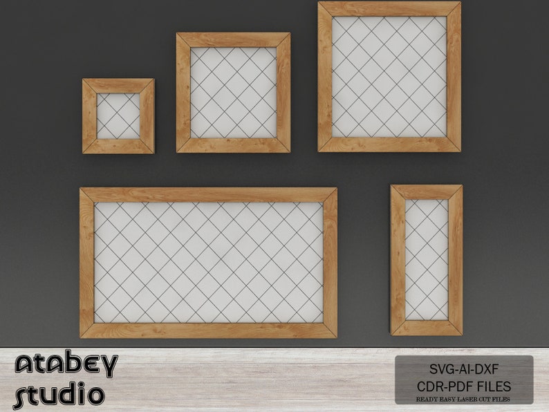 Printable Frame Score Chart Shiplap, Patterns and Score Lines - Circle, Rectangle, Square Frames ...