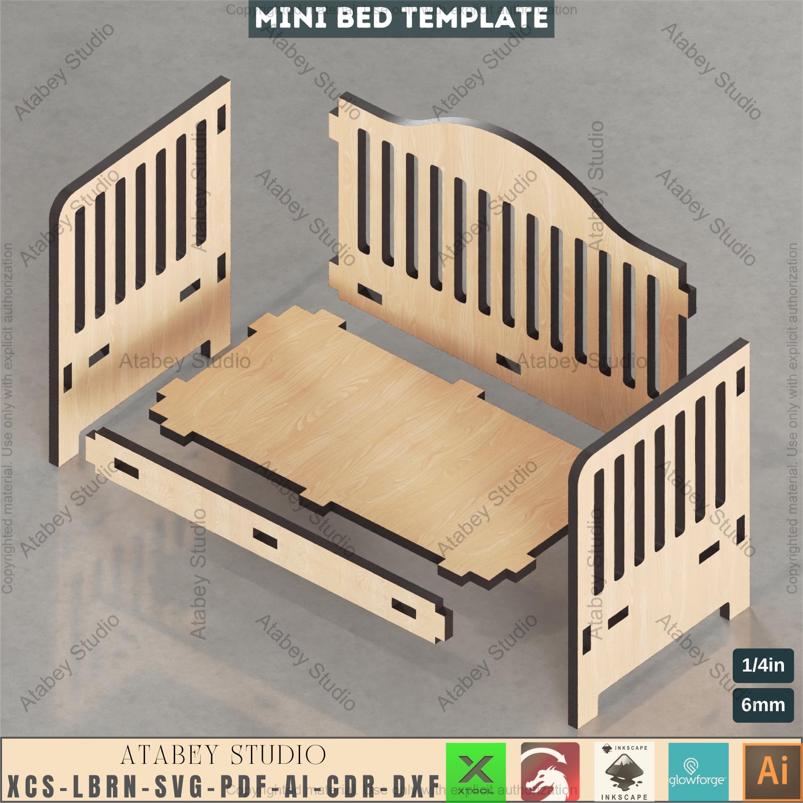 Baby Rocker Crib Design Files - Shop Organizer and Doll Cradle - Ready ...