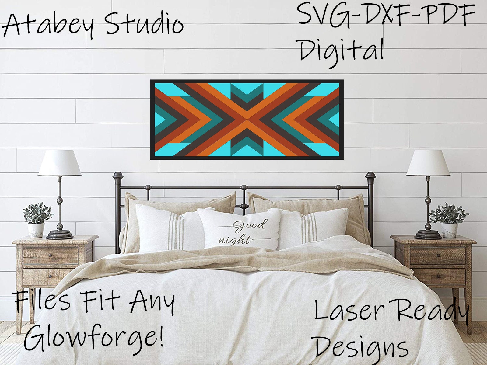 Aztec Barn Quilt Svg Laser Cut Files for Glowforge Projects Wall Art ...